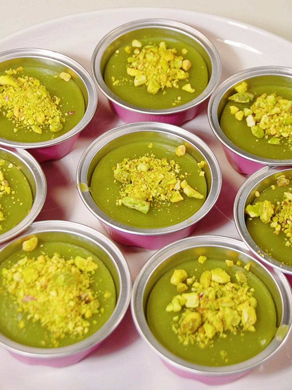 开心果钵仔糕,铺满坚果碎，糯叽叽+嘎嘣脆的做法