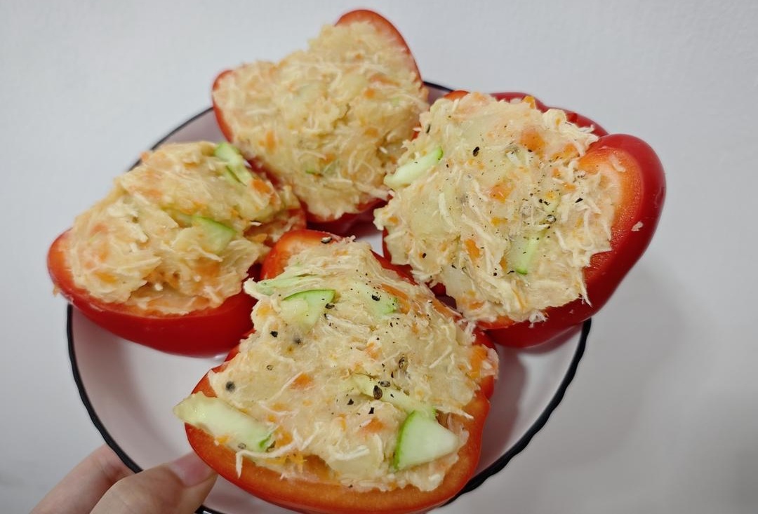 明星同款彩椒碗的做法