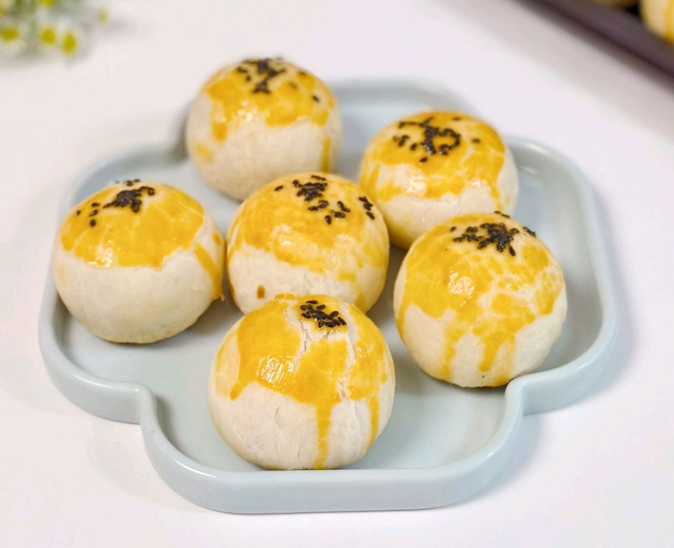 巨详细蛋黄酥做法 || 保姆级教程❕的做法