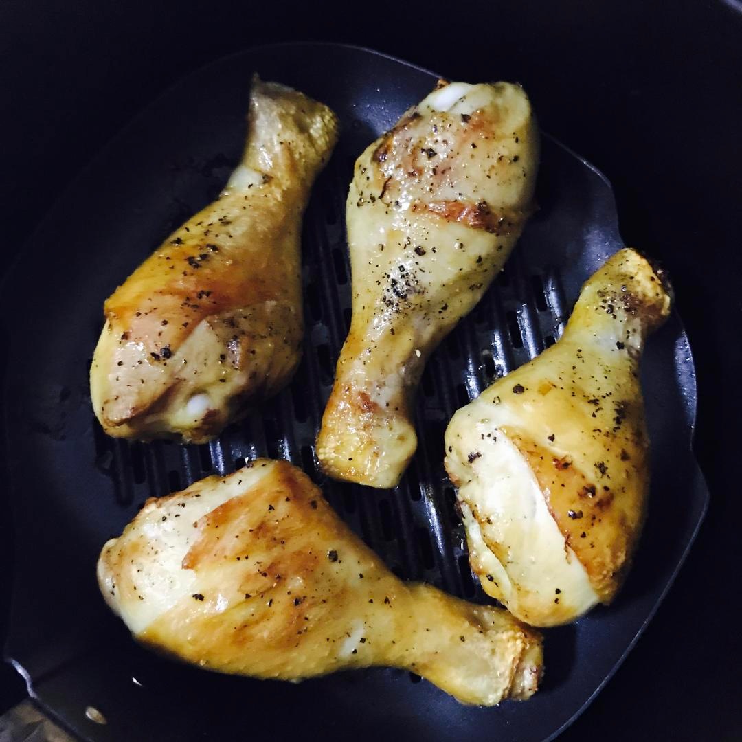 空气炸锅之黑椒烤鸡腿的做法