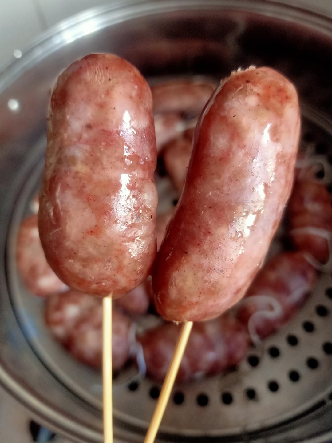 自制黑椒烤肠的做法