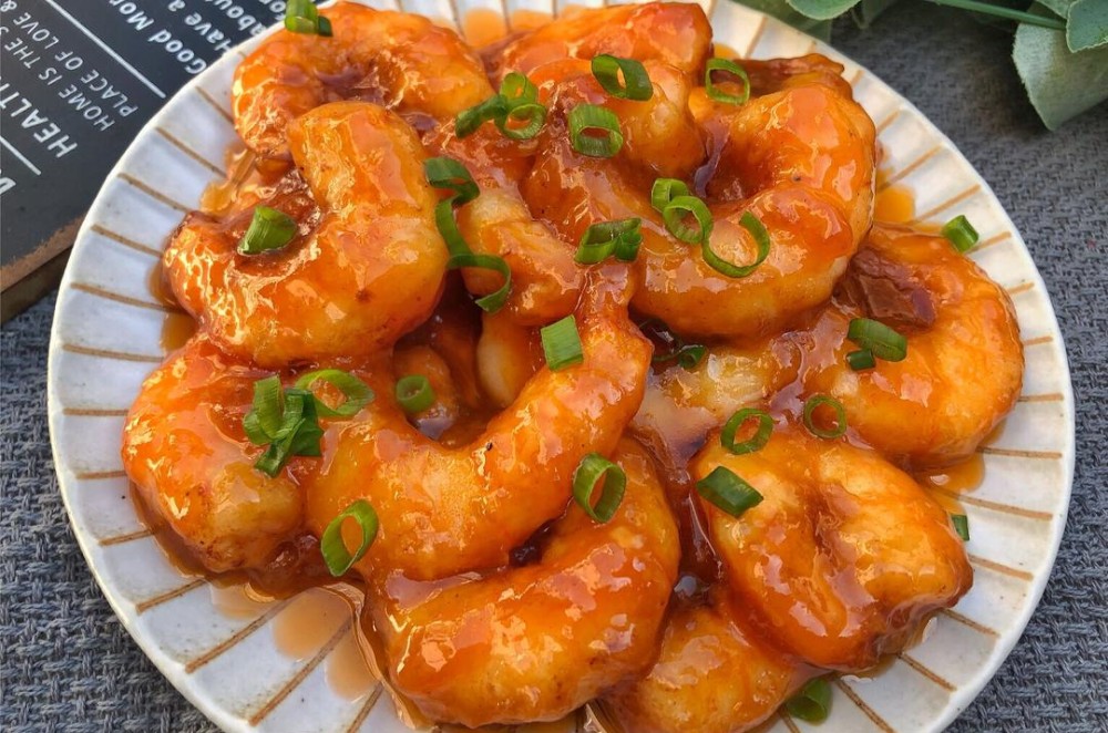 糖醋虾仁的做法