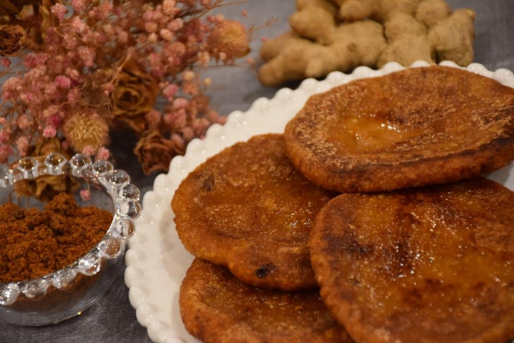 祛湿祛寒的闽南姜粿 生姜红糖糯米饼的做法