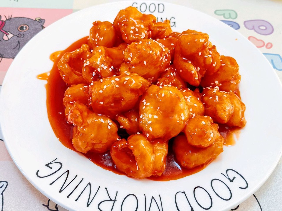 糖醋虾球的做法