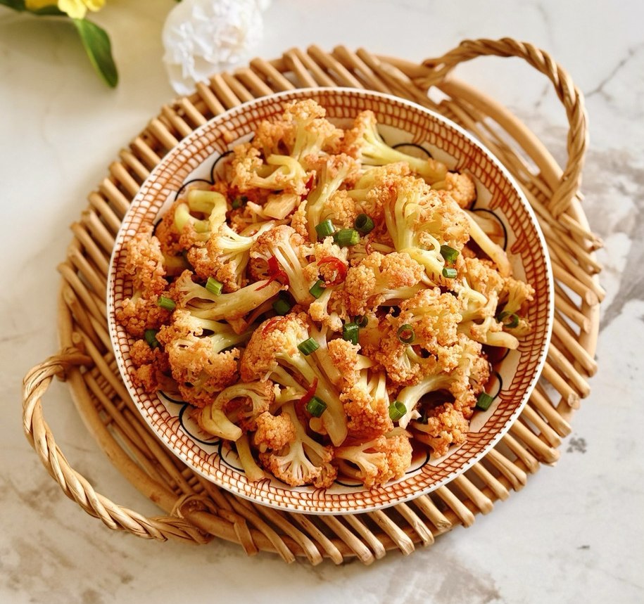 腐乳菜花的做法