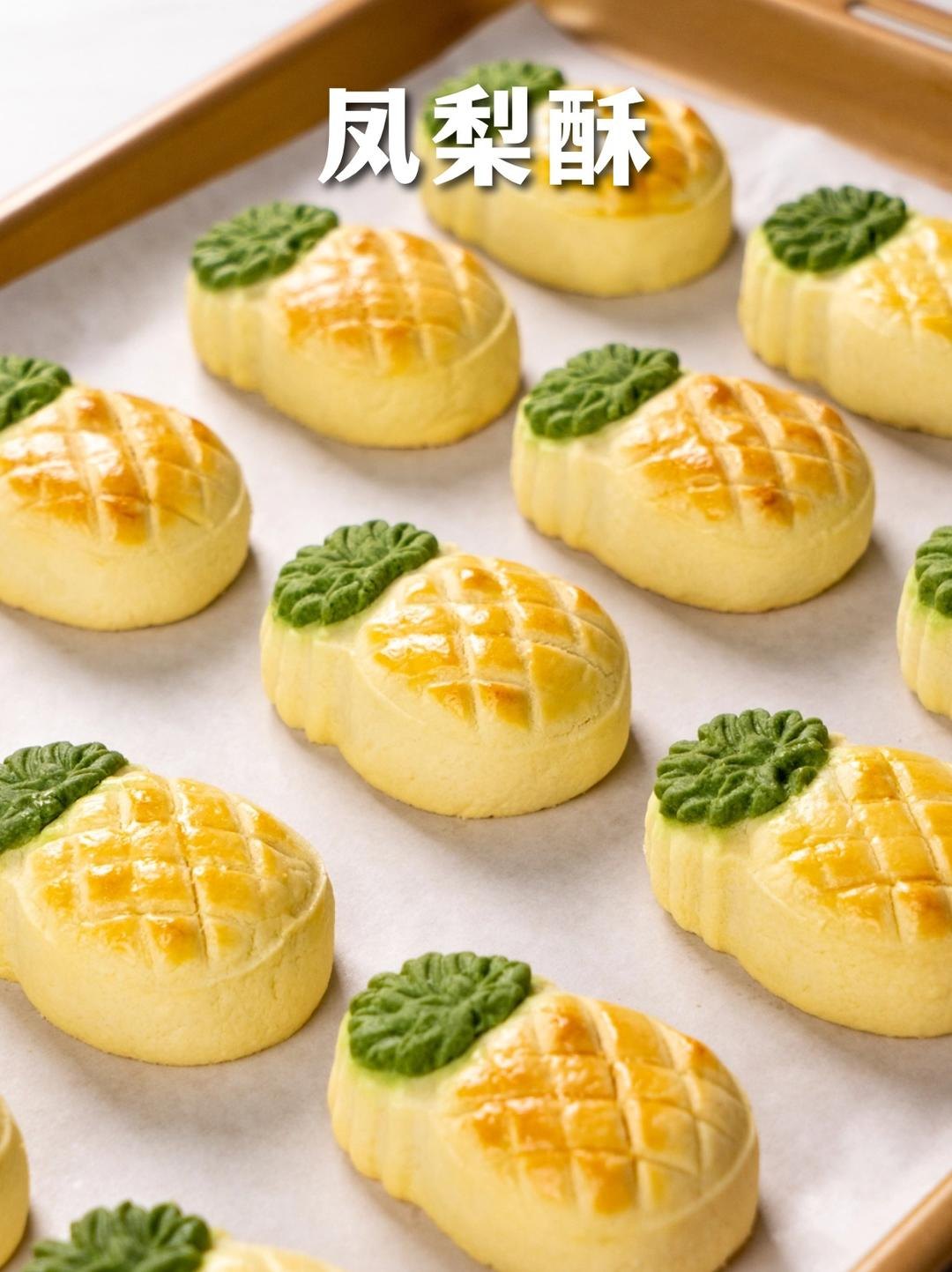 几十年吃不腻的【凤梨酥】的做法