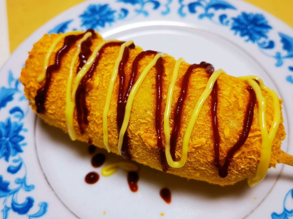 土豆芝士热狗棒的做法