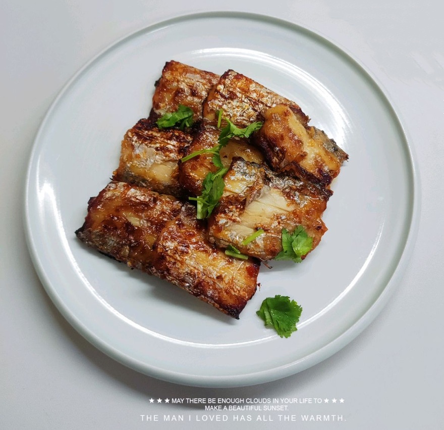 糟粕醋火锅底料之烤带鱼的做法