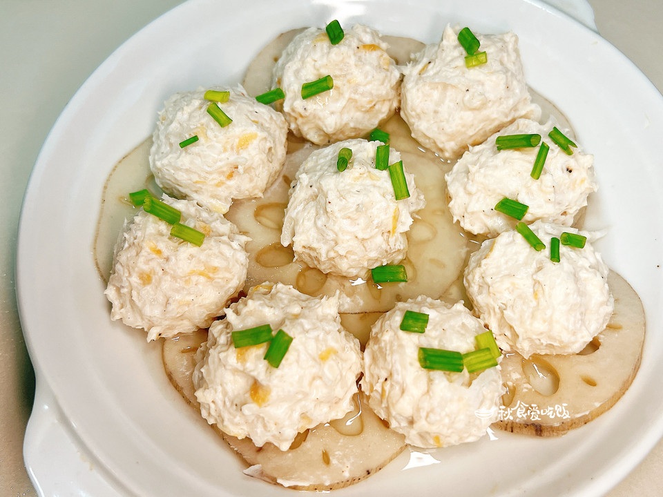 萝卜鸡肉圆，随园食单里的清新减脂餐~的做法
