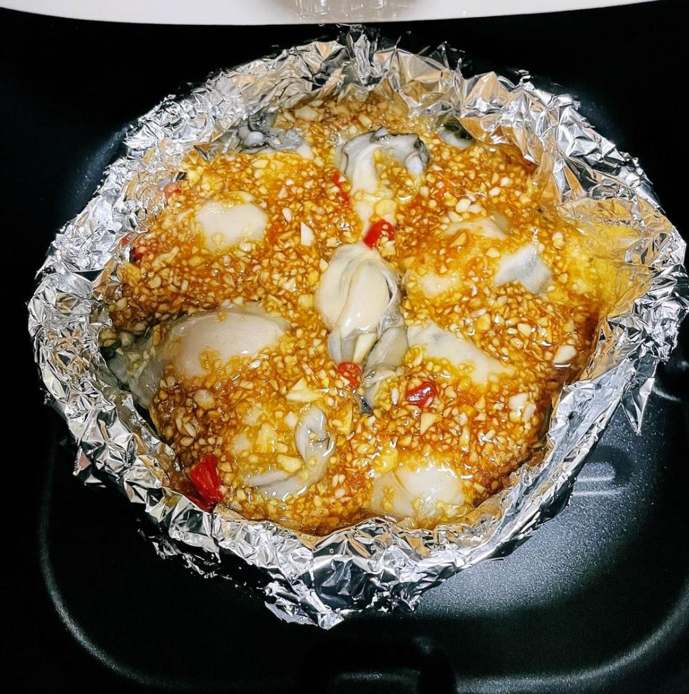 空气炸锅烤生蚝的做法