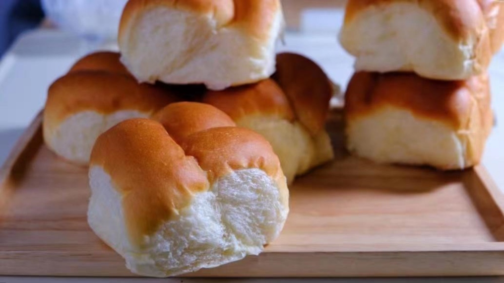 手揉老面包来啦的做法