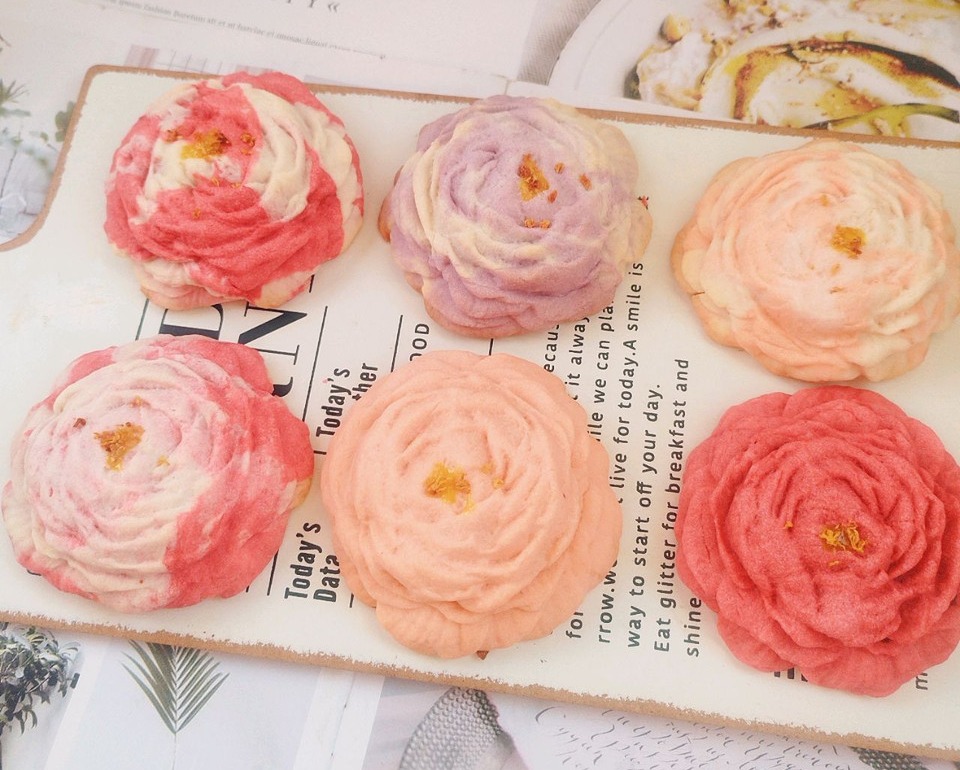 国风酥点 | 超级美腻的牡丹酥的做法