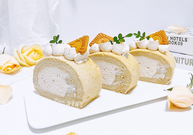 拿铁咖啡蛋糕卷的做法