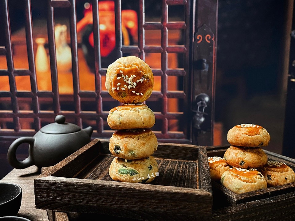 香葱小酥饼的做法