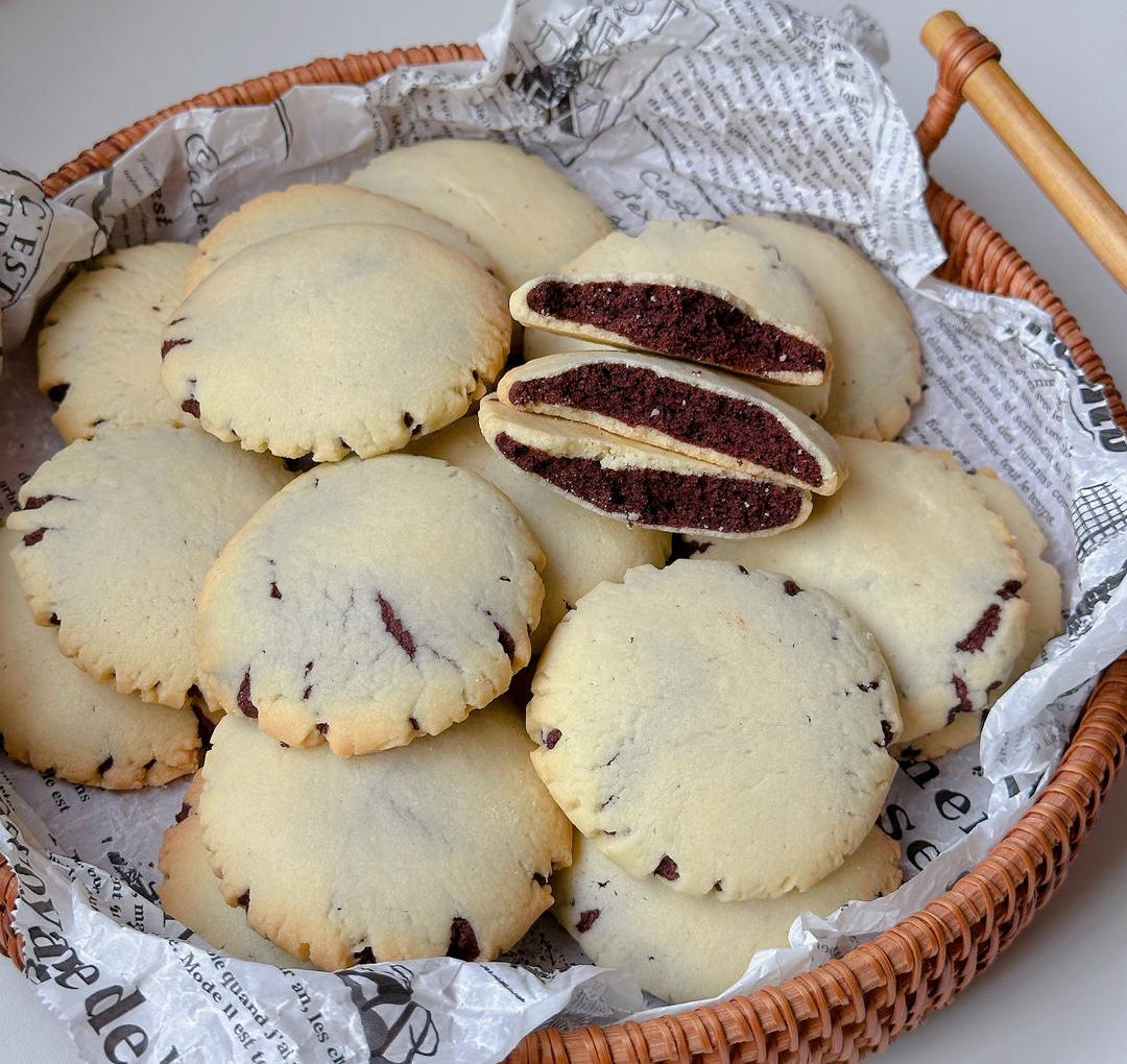 双层布朗尼曲奇的做法