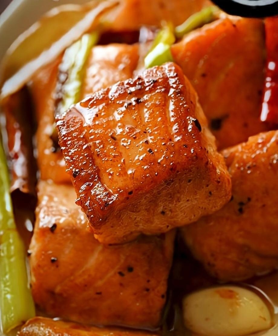 香煎三文鱼的做法