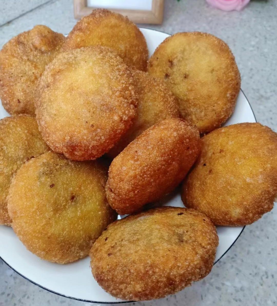 脆皮炸糕的做法