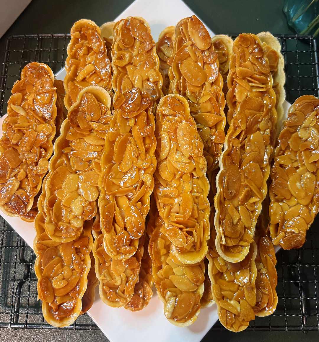 焦糖杏仁糯米船（无奶油版）