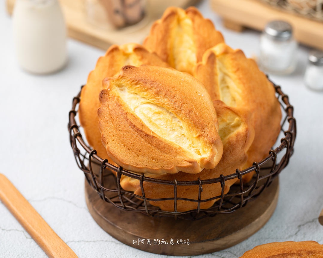 一次发酵！越吃越香的奶盐罗宋面包！