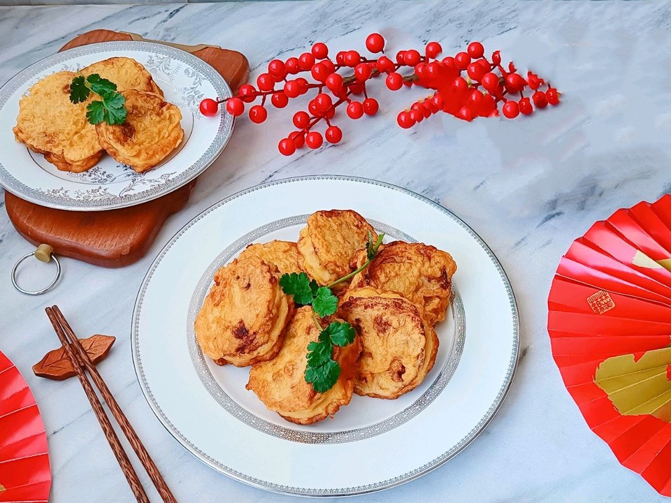 香煎藕盒的做法