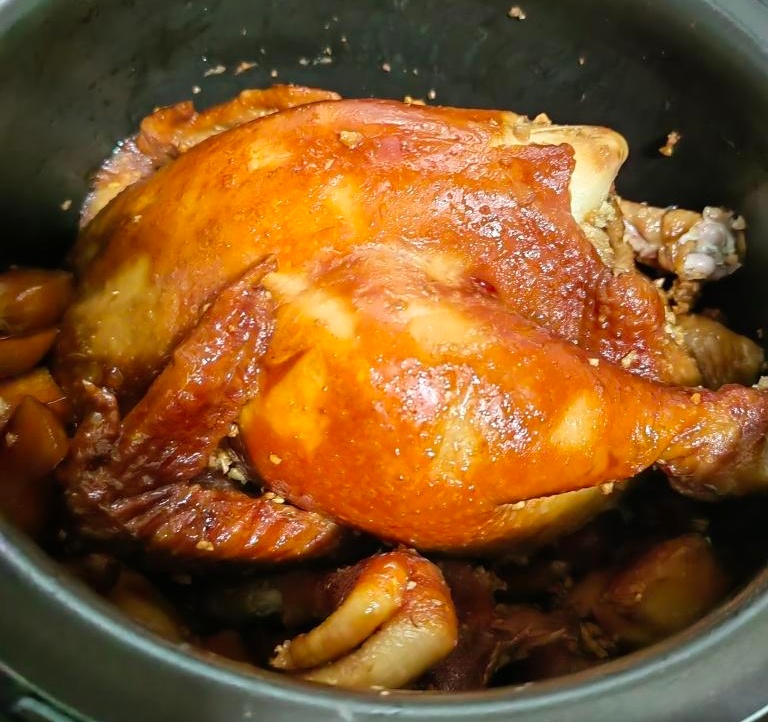 满屋飘香的电饭煲沙姜焗鸡