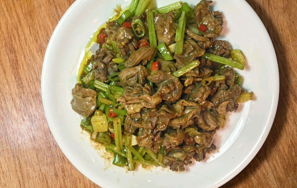 泡椒鸡胗